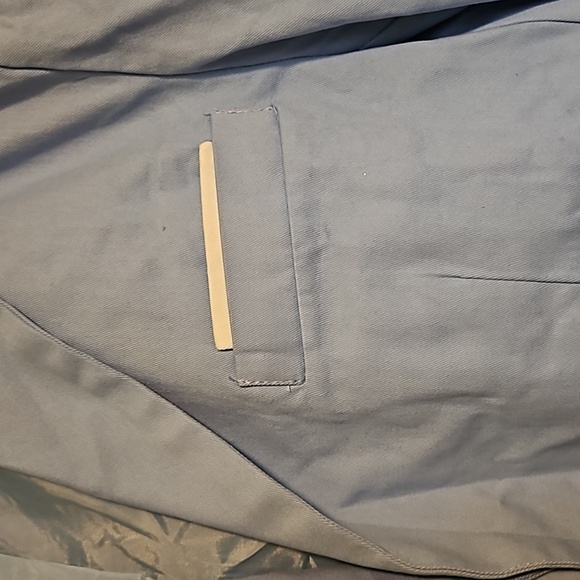 Vibrant light blue Lars Amadeus sz. S blazer NWT. Sport coat - Picture 3 of 6